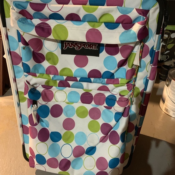 Jansport Handbags - Like new rolling suitcase